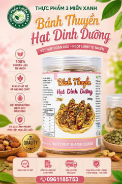 Bánh thuyền hạt dinh dưỡng (hộp 200g) thumbnail 1
