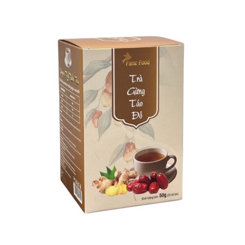Trà Gừng Táo Đổ