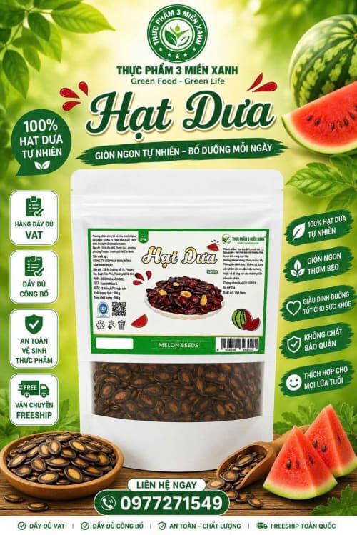 Hạt Dưa - Loại đặc biệt MINI (túi 200g)