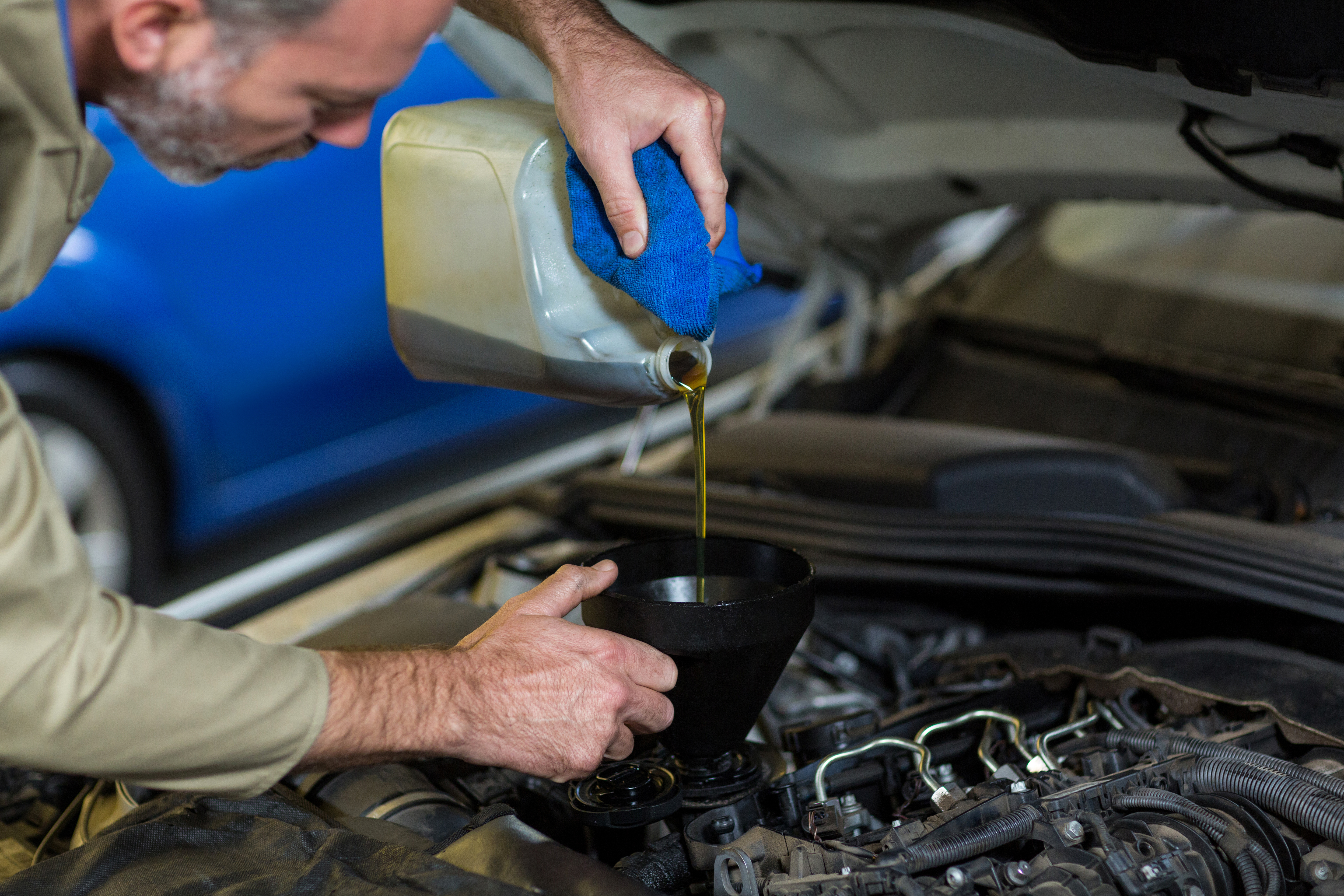 Mechanic Working
