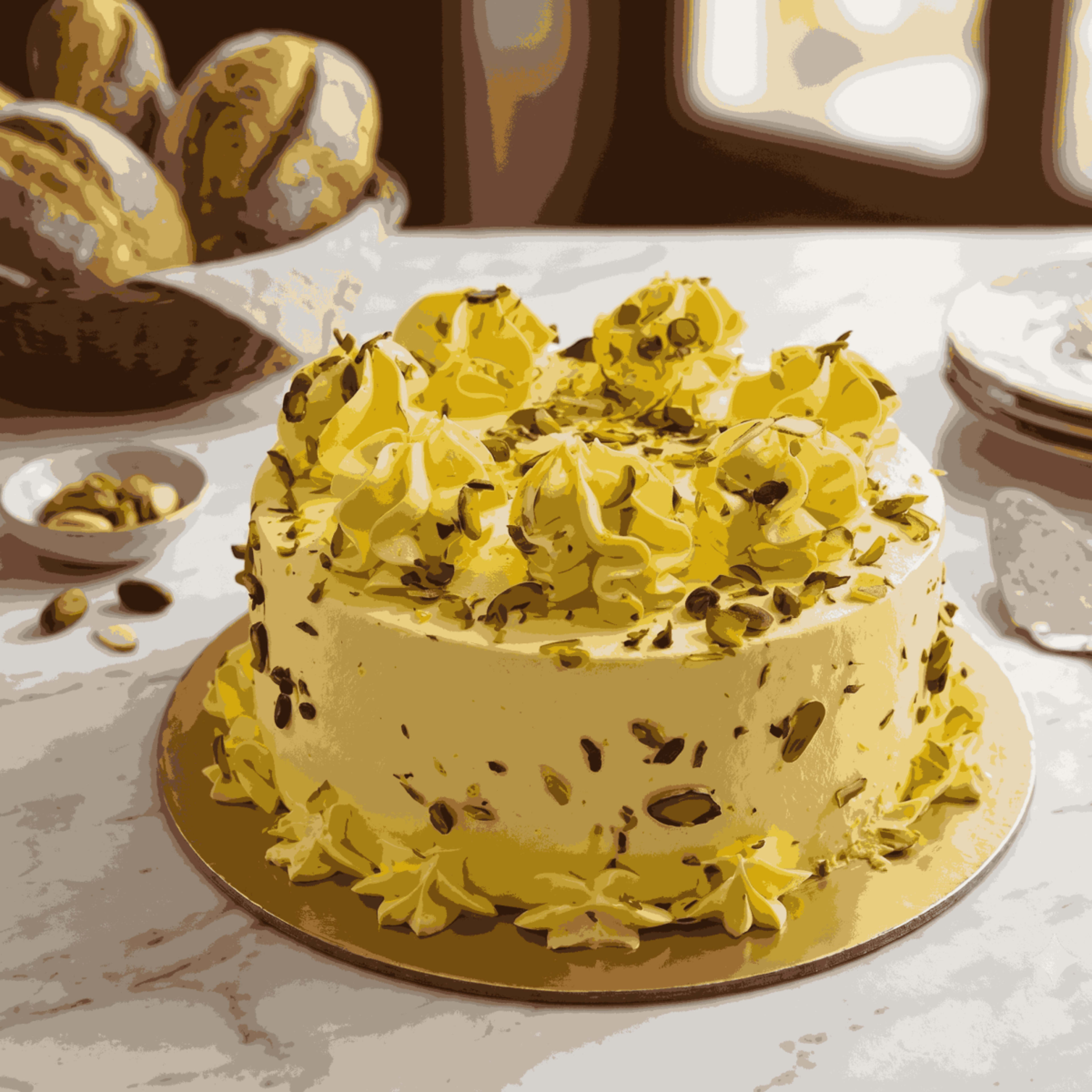 Rajbogh Cake