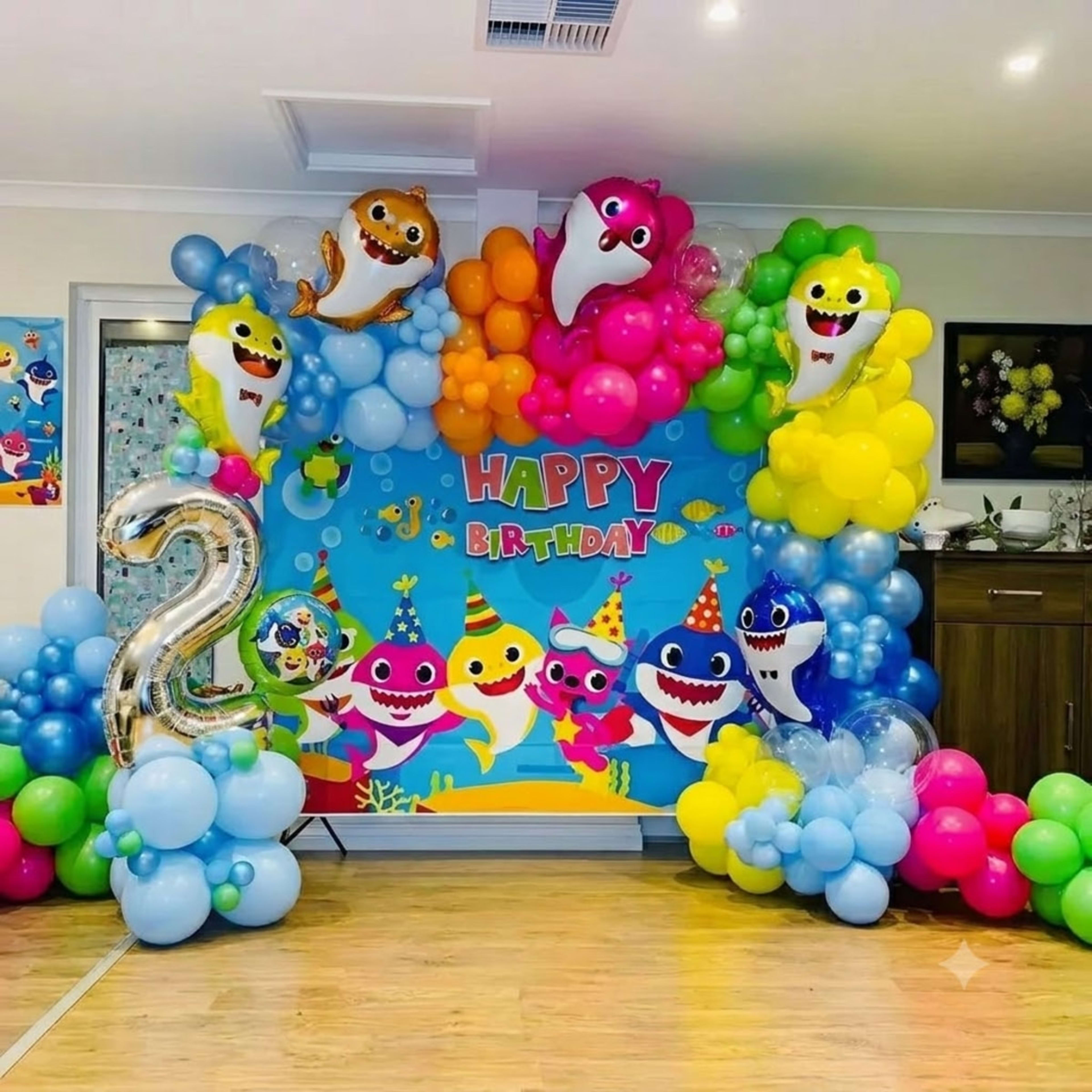 Baby Boy Balloon Decoration
