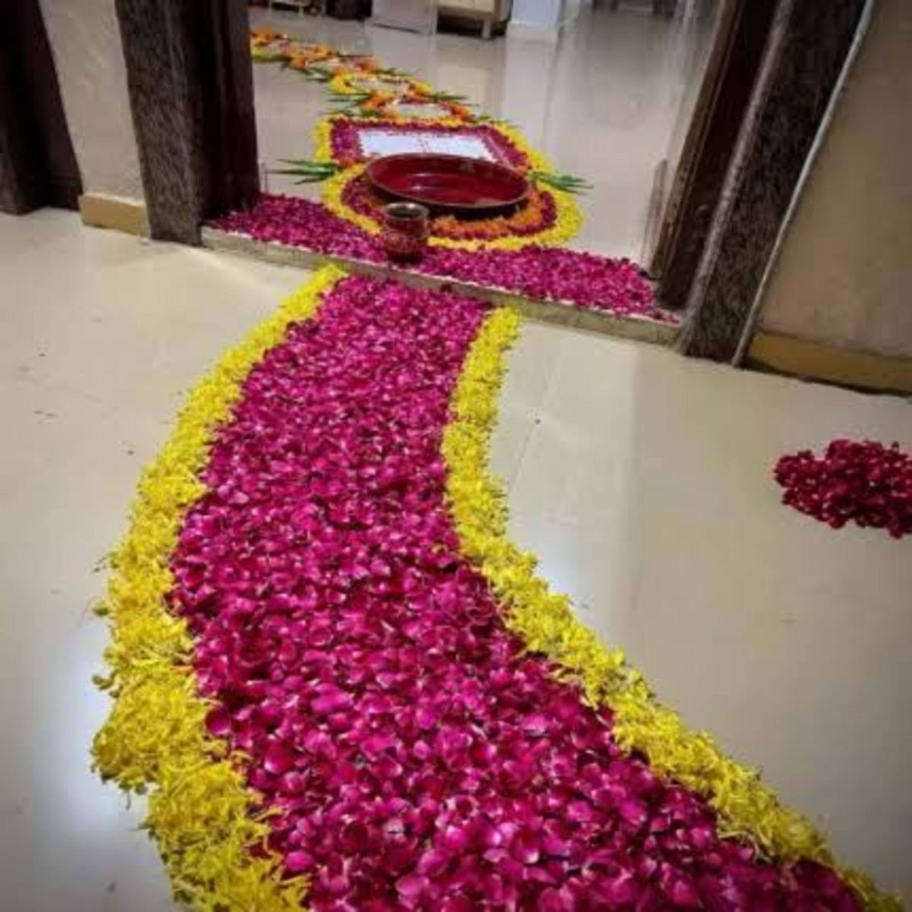Welcome Flower Decoration