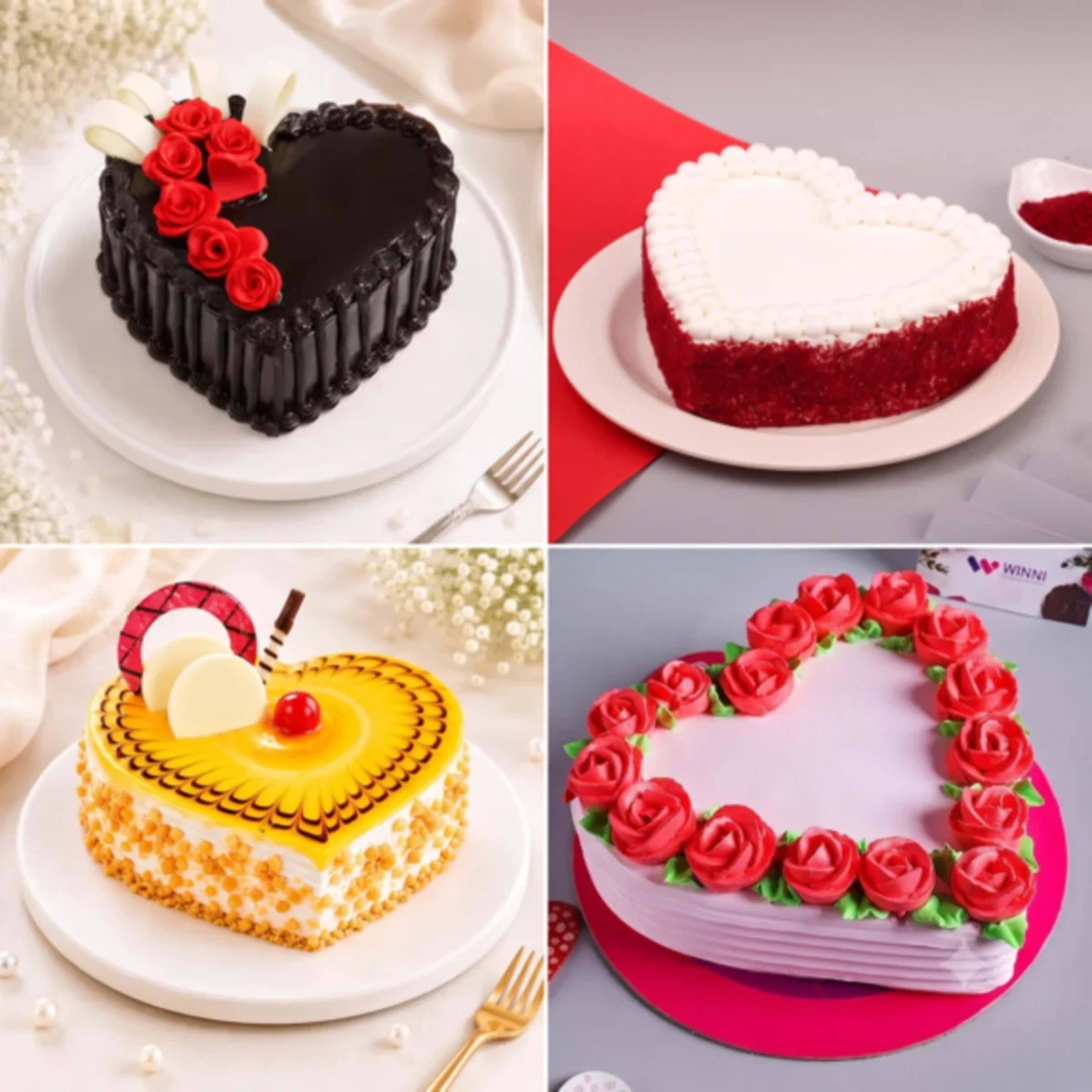 Heart Shape Cakes