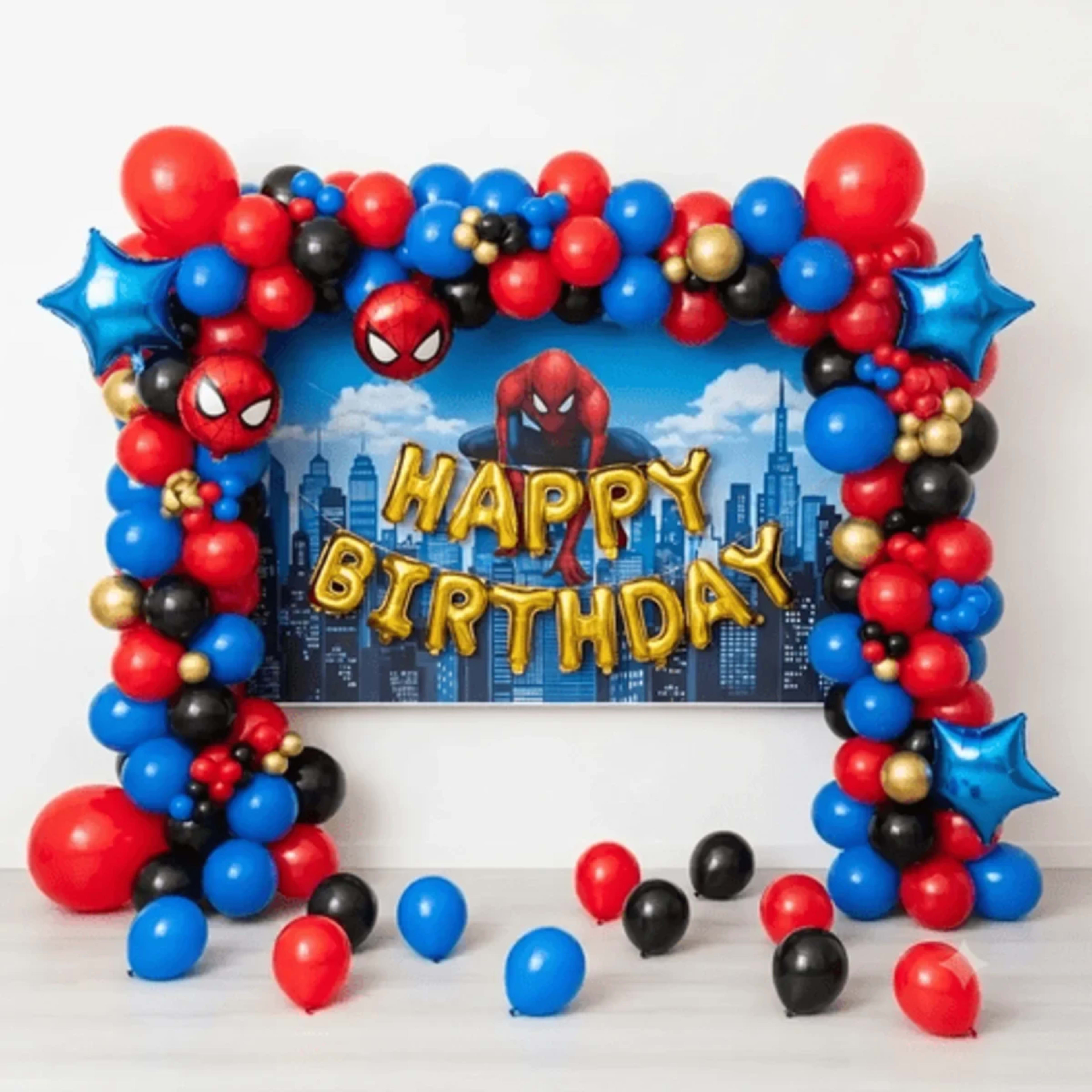 Baby Boy Balloon Decoration