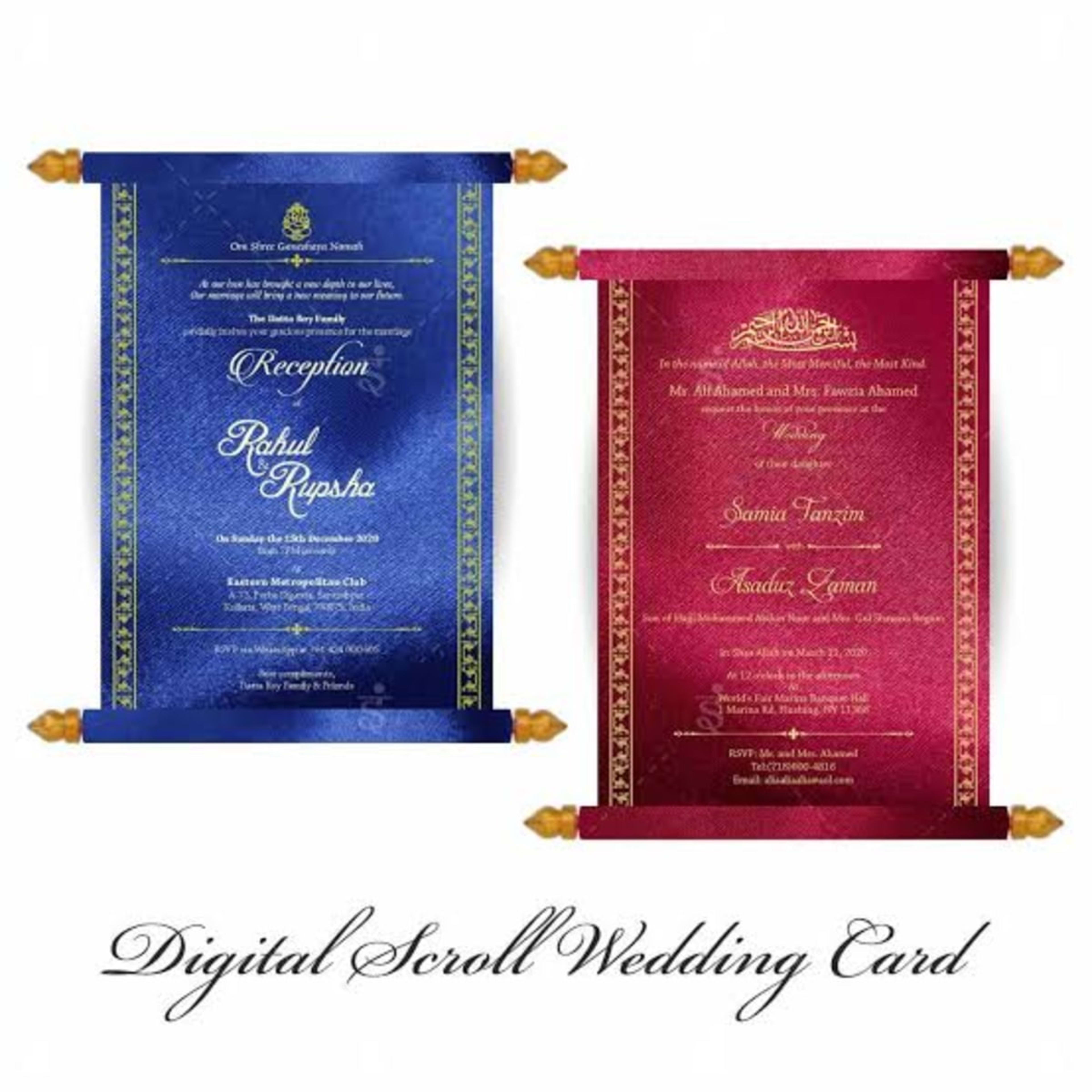 Invitations Card & E Invitations