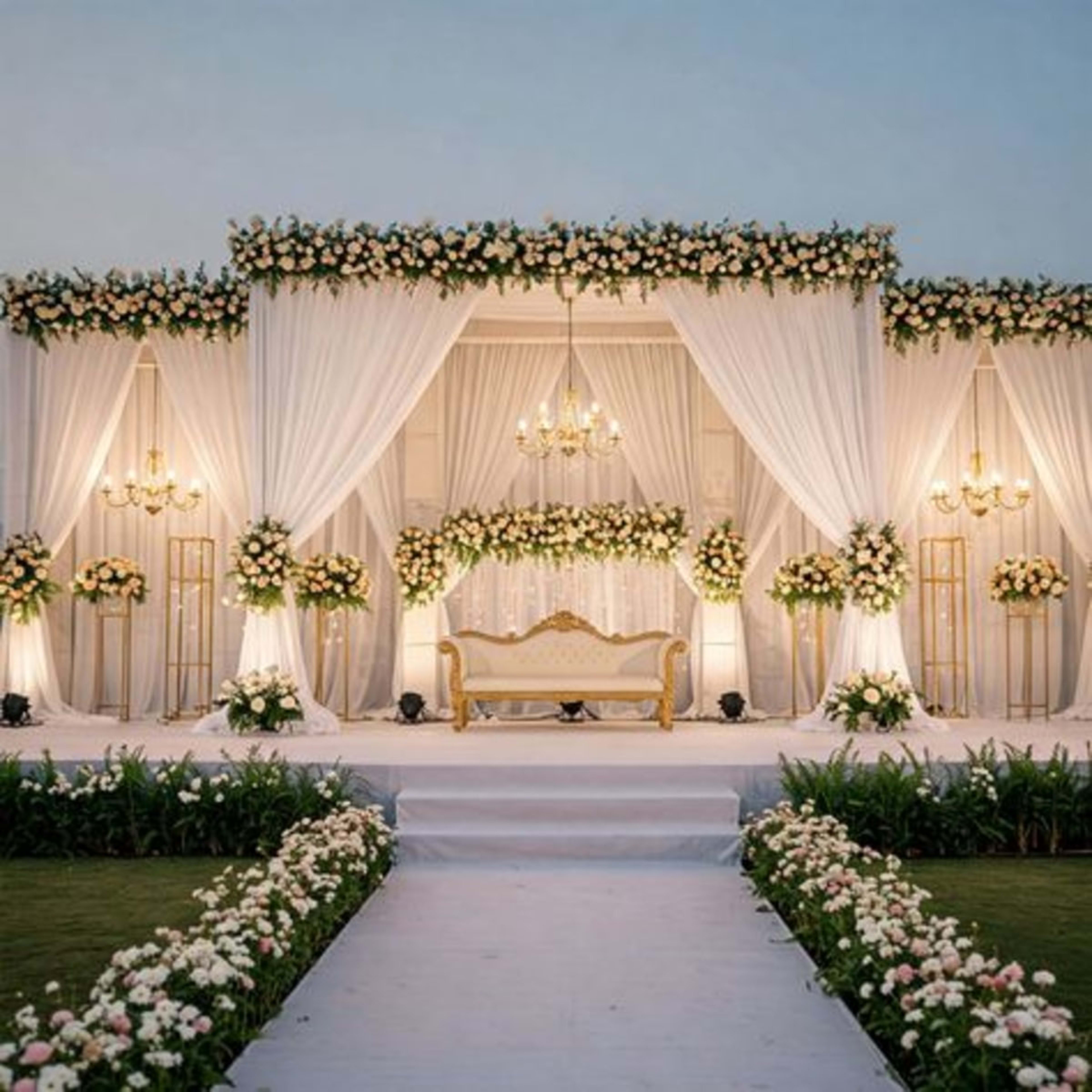 Wedding Decoration Floral (Artificial / Original )