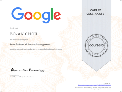 Google PM Certification