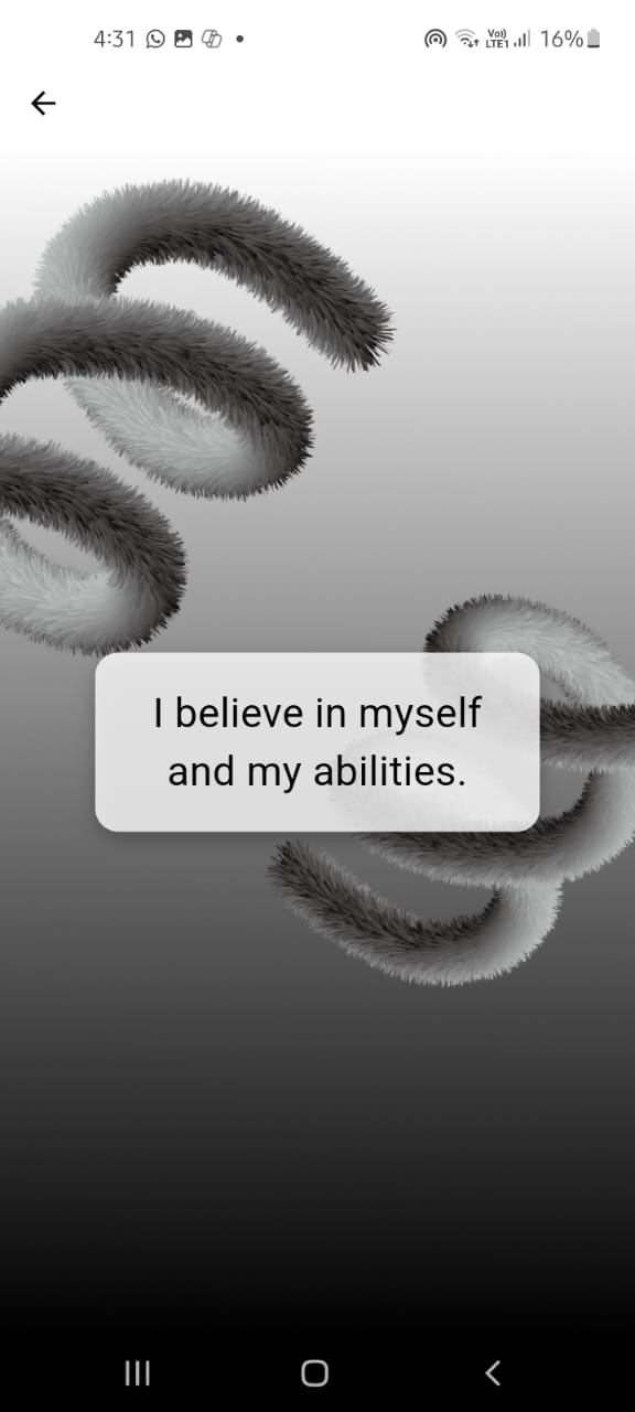 Meditation Page Screenshot