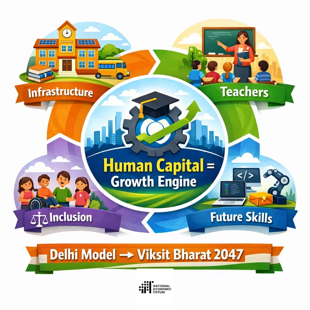 Delhi’s Education Model : Building Human Capital for Viksit Bharat 2047