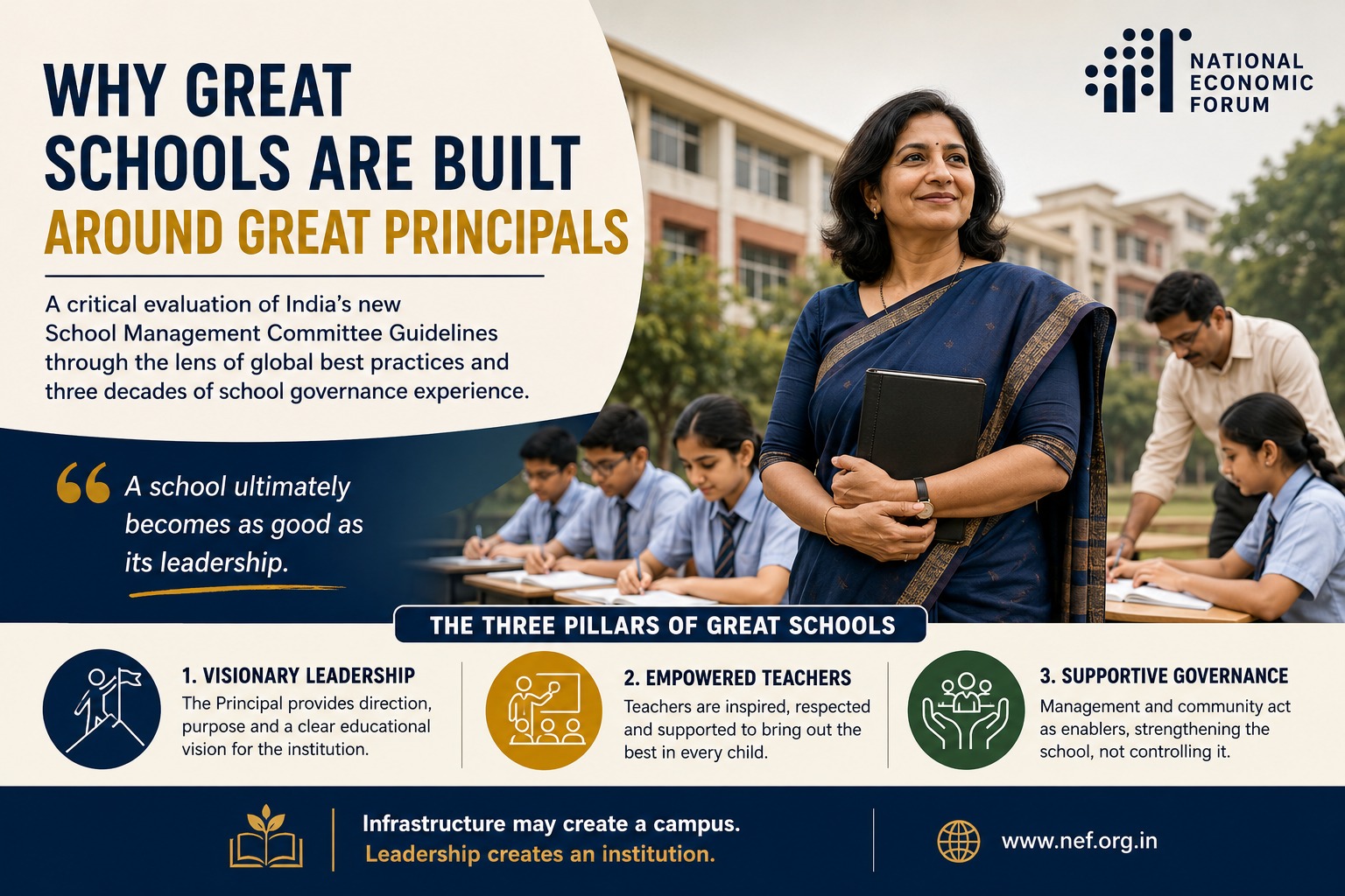 Why Great Schools Are Built Around Great Principals