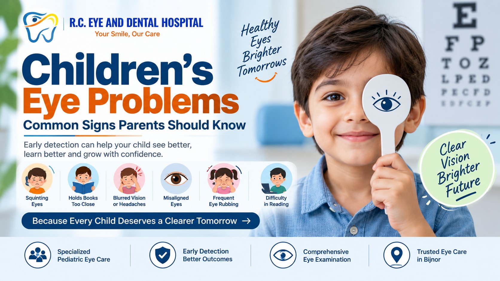 Children’s Eye Problems: Common Signs Parents Should Know