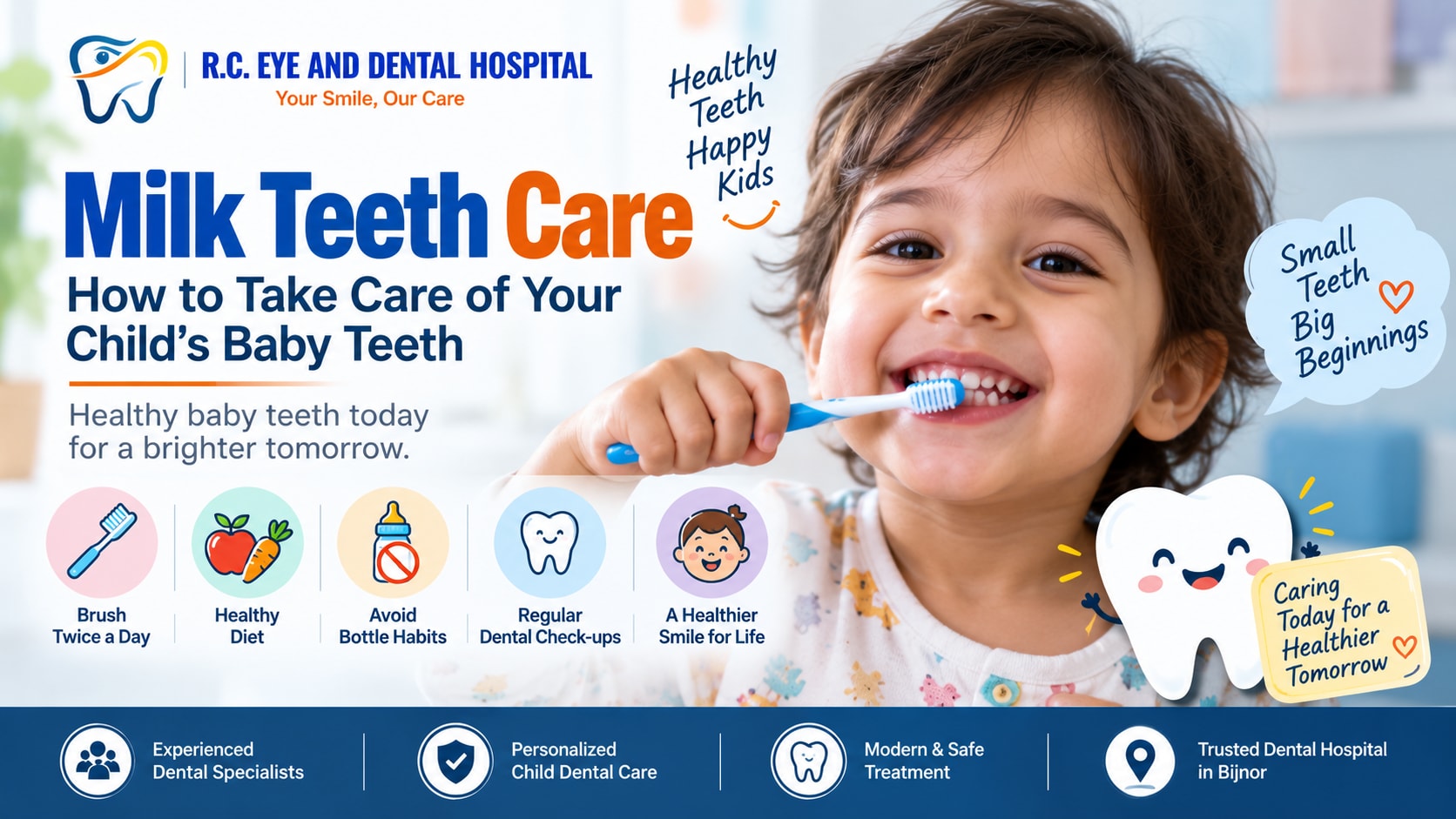 Milk Teeth Care: How to Take Care of Your Child’s Baby Teeth