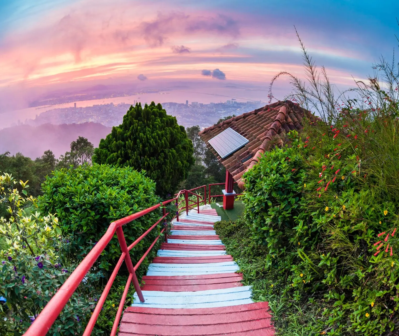 Sunset Garden Retreat