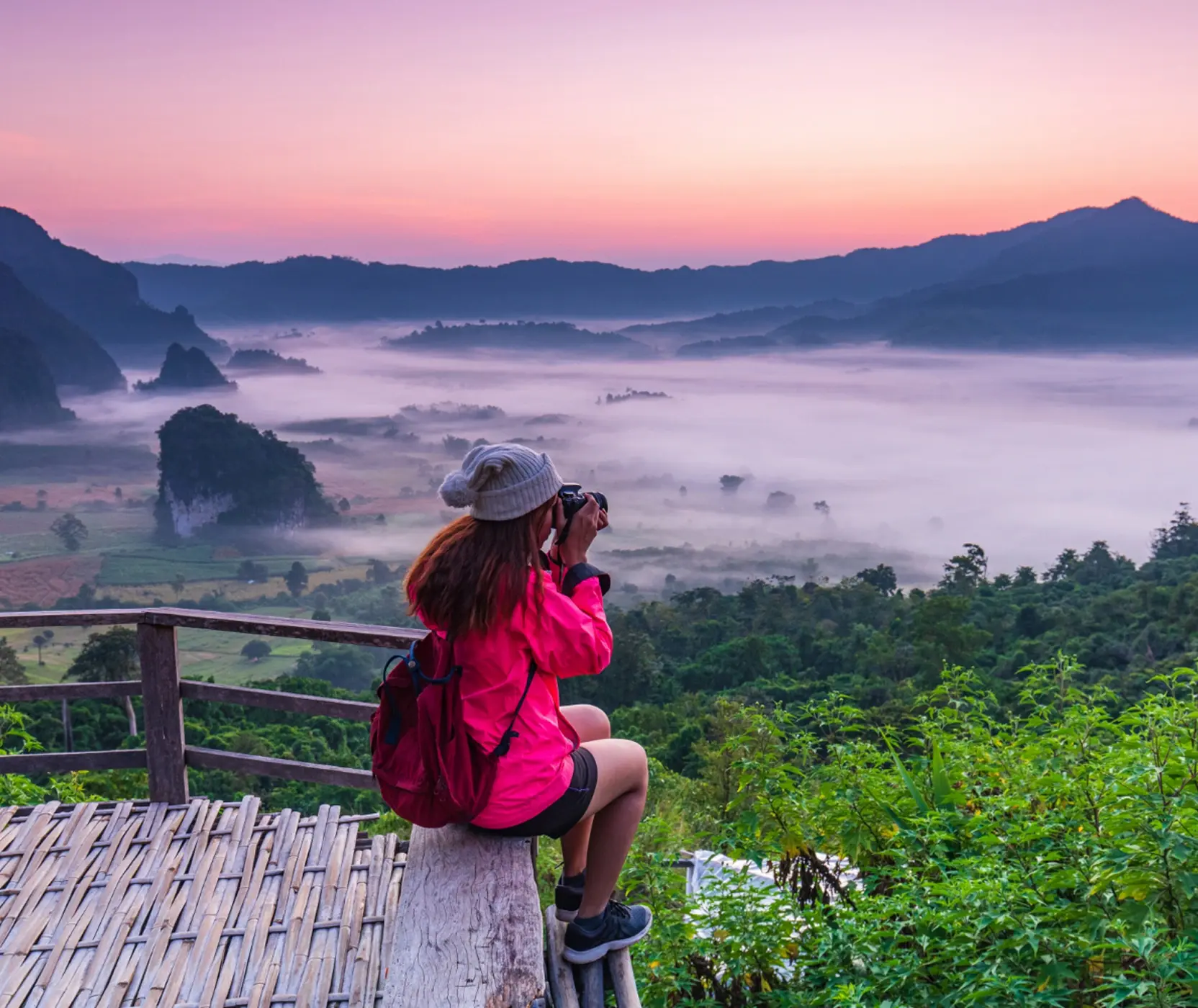 Misty Morning Escape