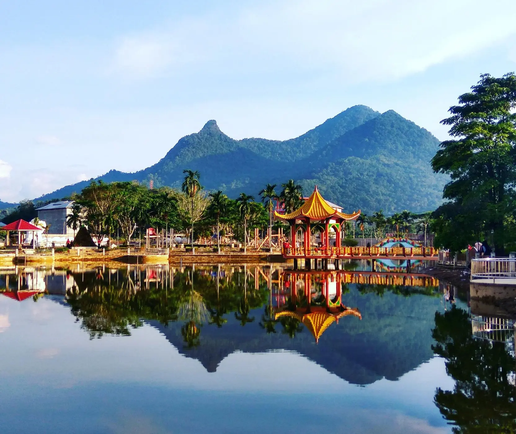 Serene Mountain Lake