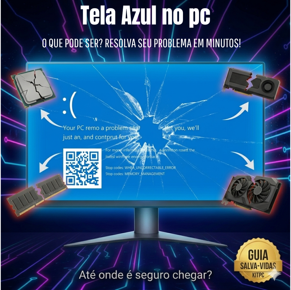 Tela azul no Windows: é problema de hardware? Veja como descobrir | KitPC