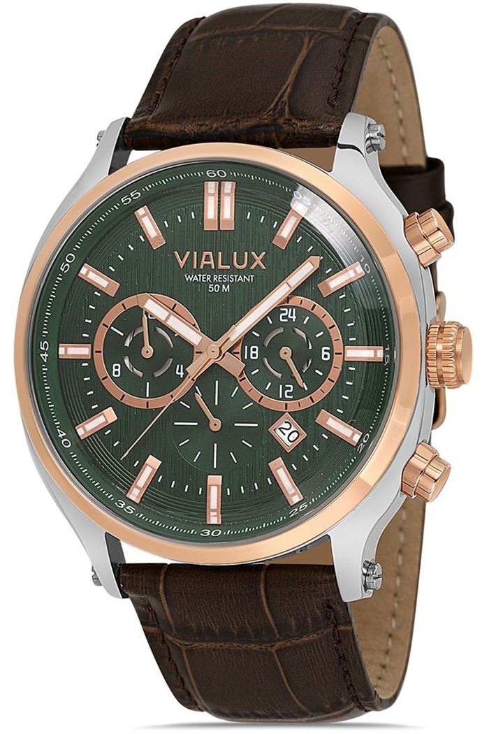 VX537T-15KR Vialux Erkek Kol Saati