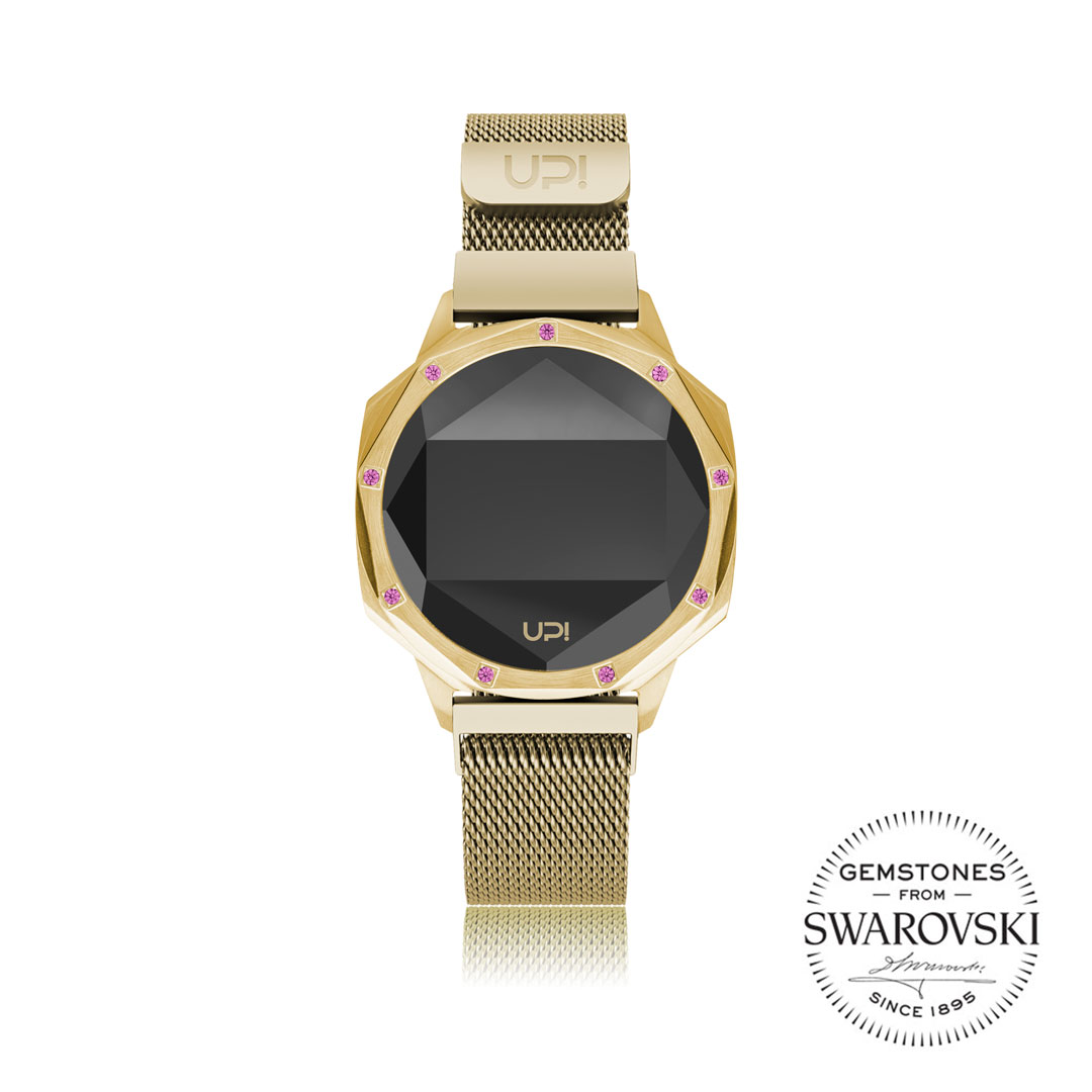 ICONIC GOLD LE SET WITH SWAROVSKI® TOPAZ LOOP BAND