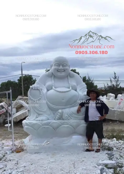 Tượng phật di lặc bằng đá Tượng phật di lặc bằng đá