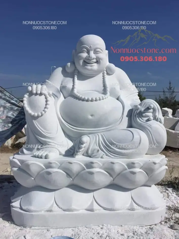 Tượng phật di lặc bằng đá Tượng phật di lặc bằng đá