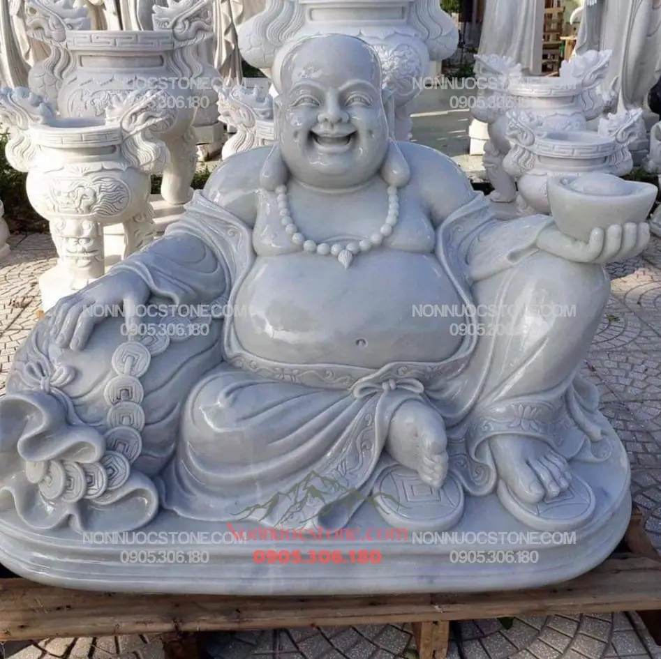 Tượng phật di lặc bằng đá Tượng phật di lặc bằng đá