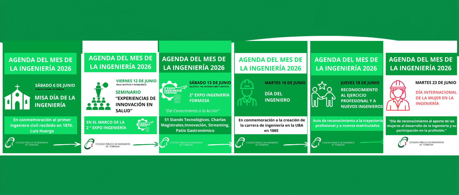 Agenda mes de la Ingeniería 2026