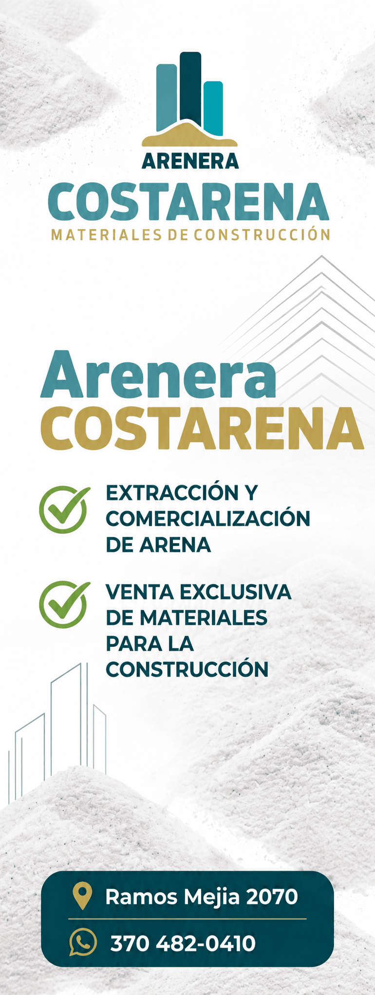 banner vertical costanera oro