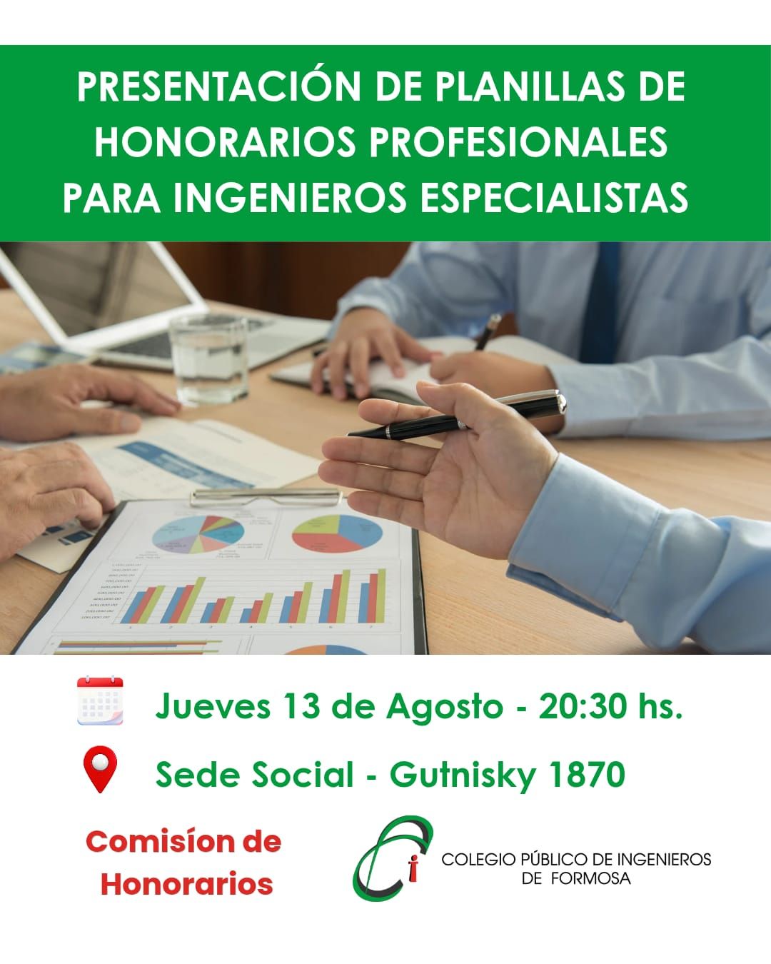 Presentación de Planillas de Honorarios Profesionales para Ingenieros Especialistas