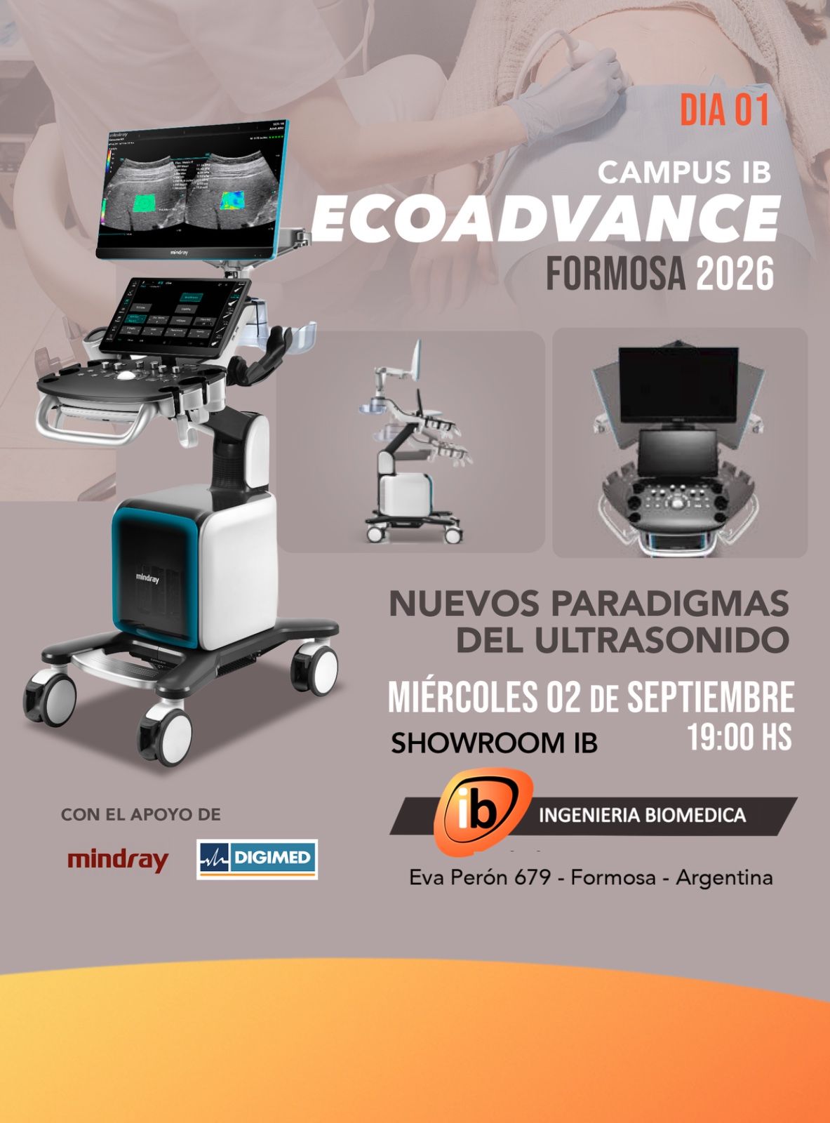 EcoAdvance Formosa 2026: Nuevos Paradigmas del Ultrasonido (Día 01)