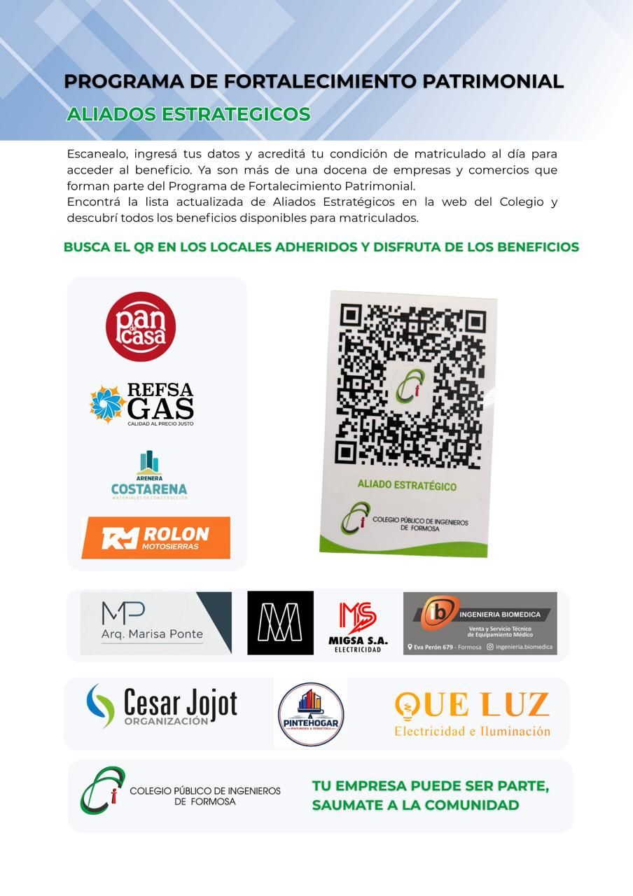 Programa de Fortalecimiento Patrimonial: Beneficios y descuentos exclusivos para matriculados