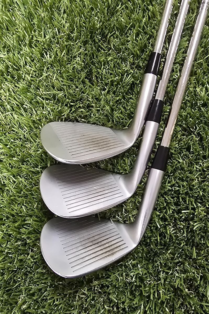 Mizuno Golf Mens set of 52°, 56°, 60° MP-T4 White Satin Wedge