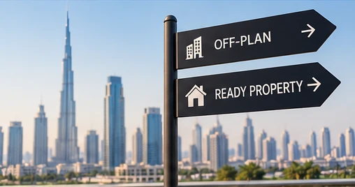 Off plan vs ready property