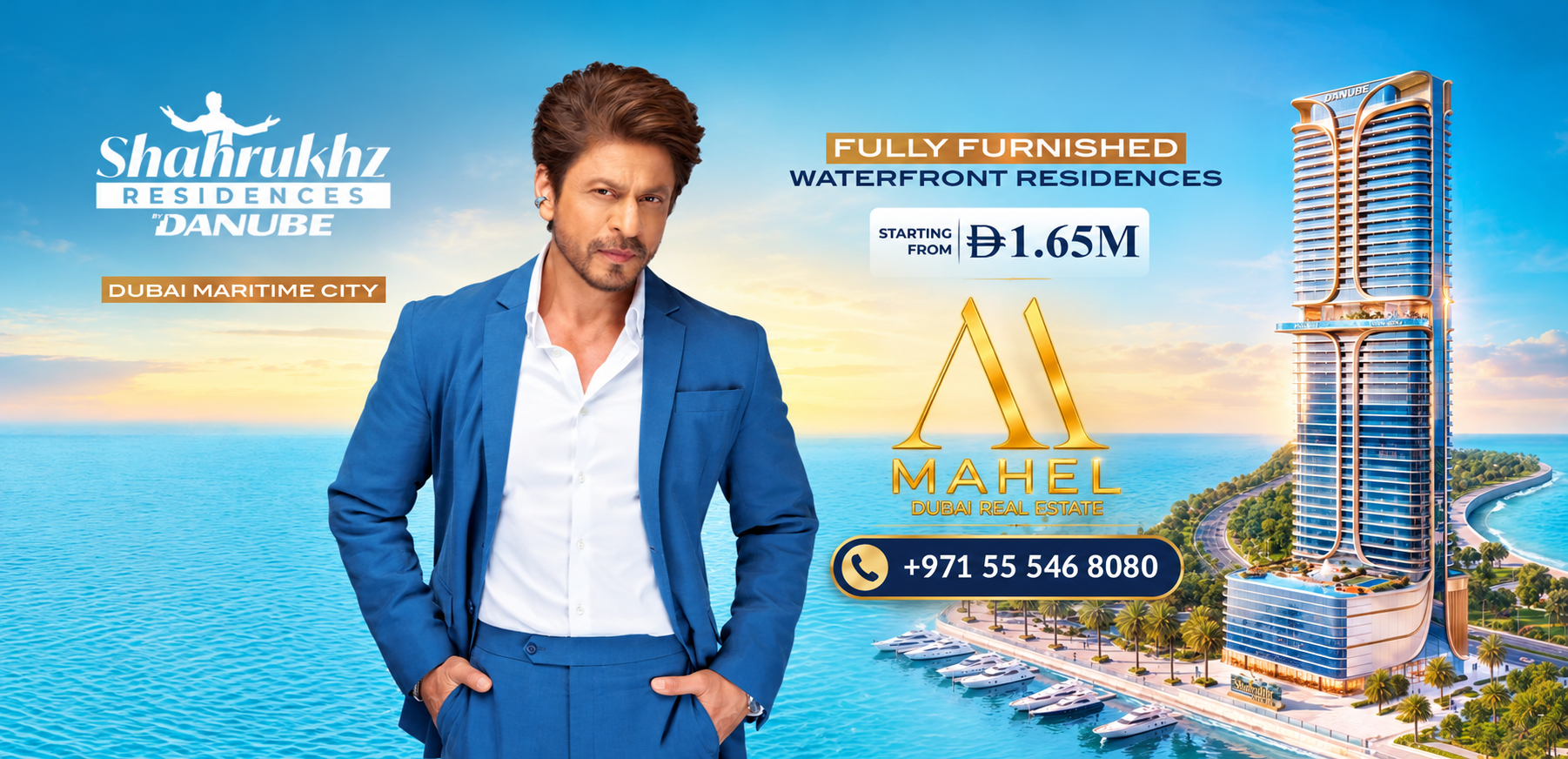 Shahrukhz Residences by Danube: Waterfront Luxury in Dubai Maritime City