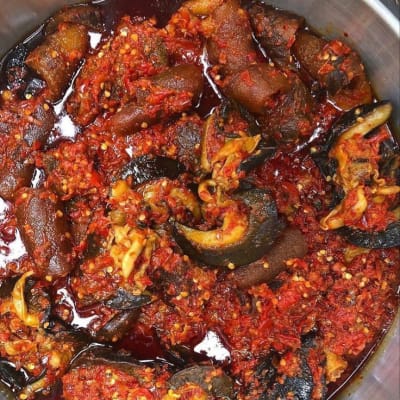 Sauce avec peau de Boeuf