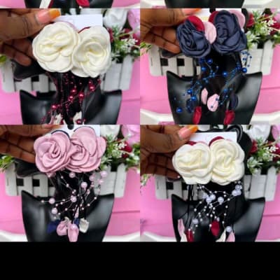 boucle en fleurs
