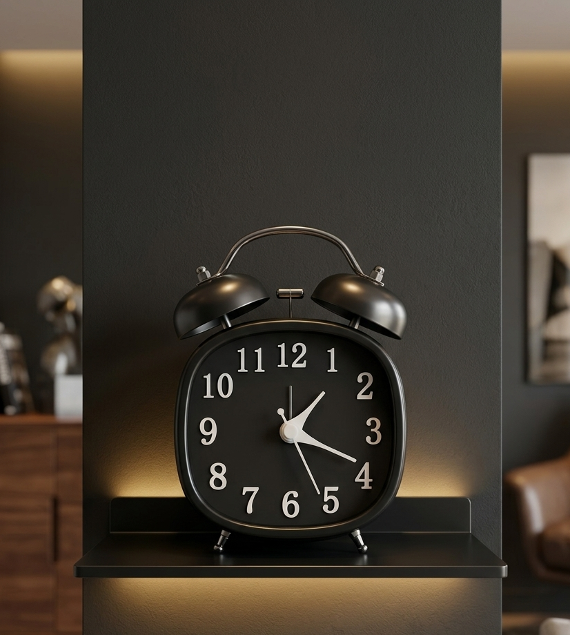 Midnight Minimal Desk Clock