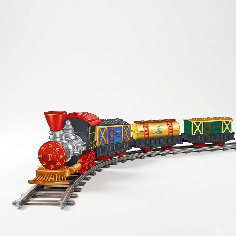Classic Express Battery Operated Train Play Set (11 Pieces)