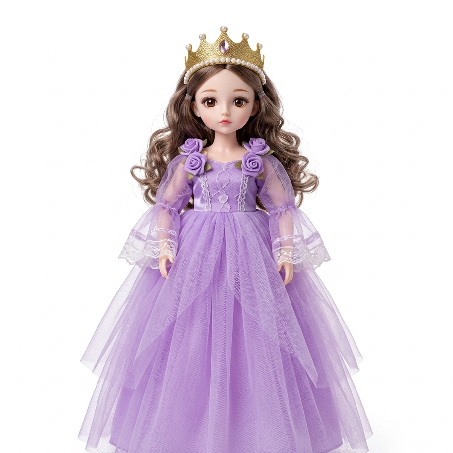 Manku Royal Princess Doll – Lavender Gown Edition