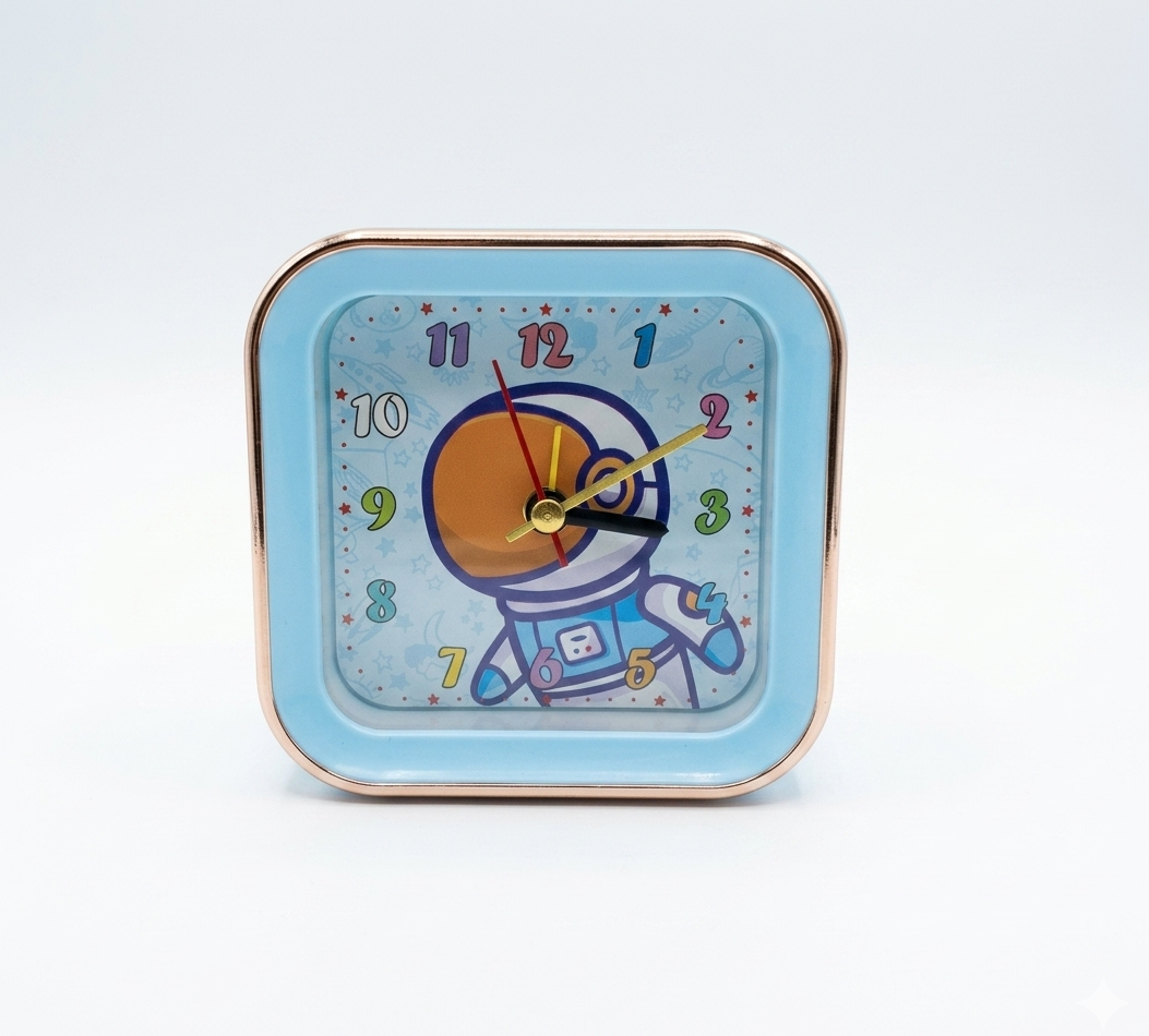 Space Explorer Kids Alarm Clock
