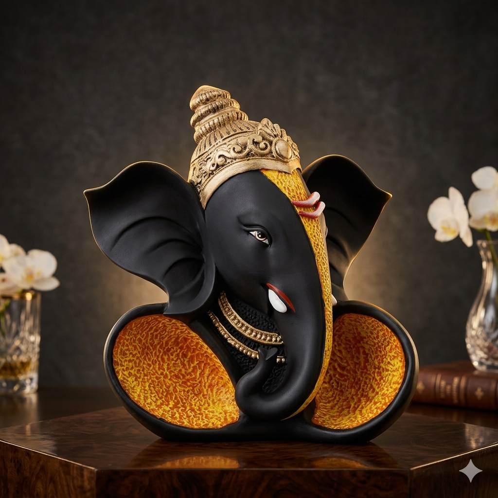 Royal Ganesha Aura Sculpture