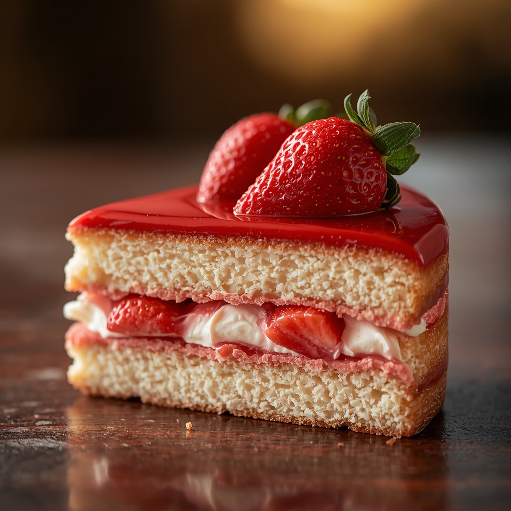 Strawberry Velvet Pastry