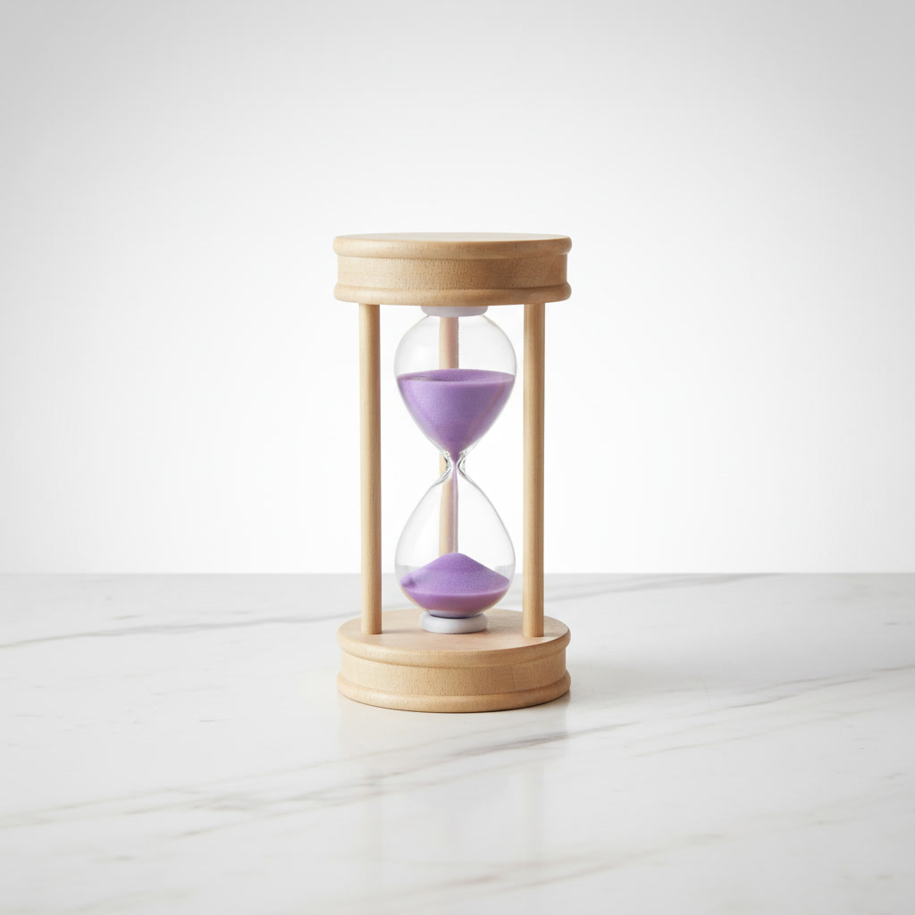 3 Minute Wooden Sand Timer