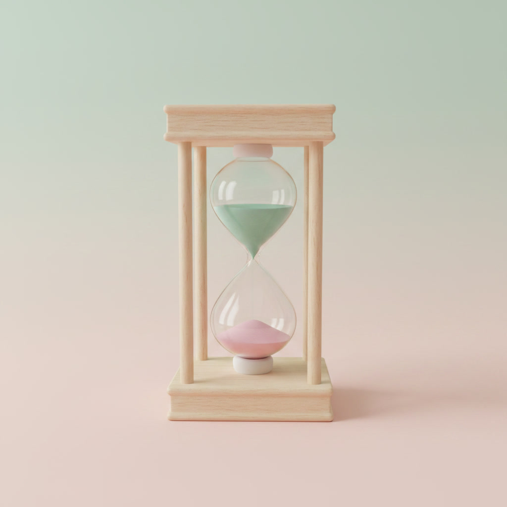 10 Minute Wooden Sand Timer