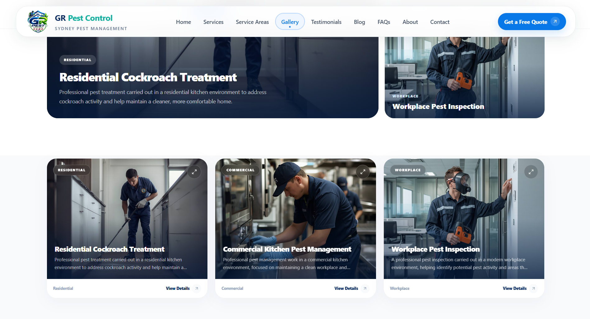 GR Pest Control pest control service gallery