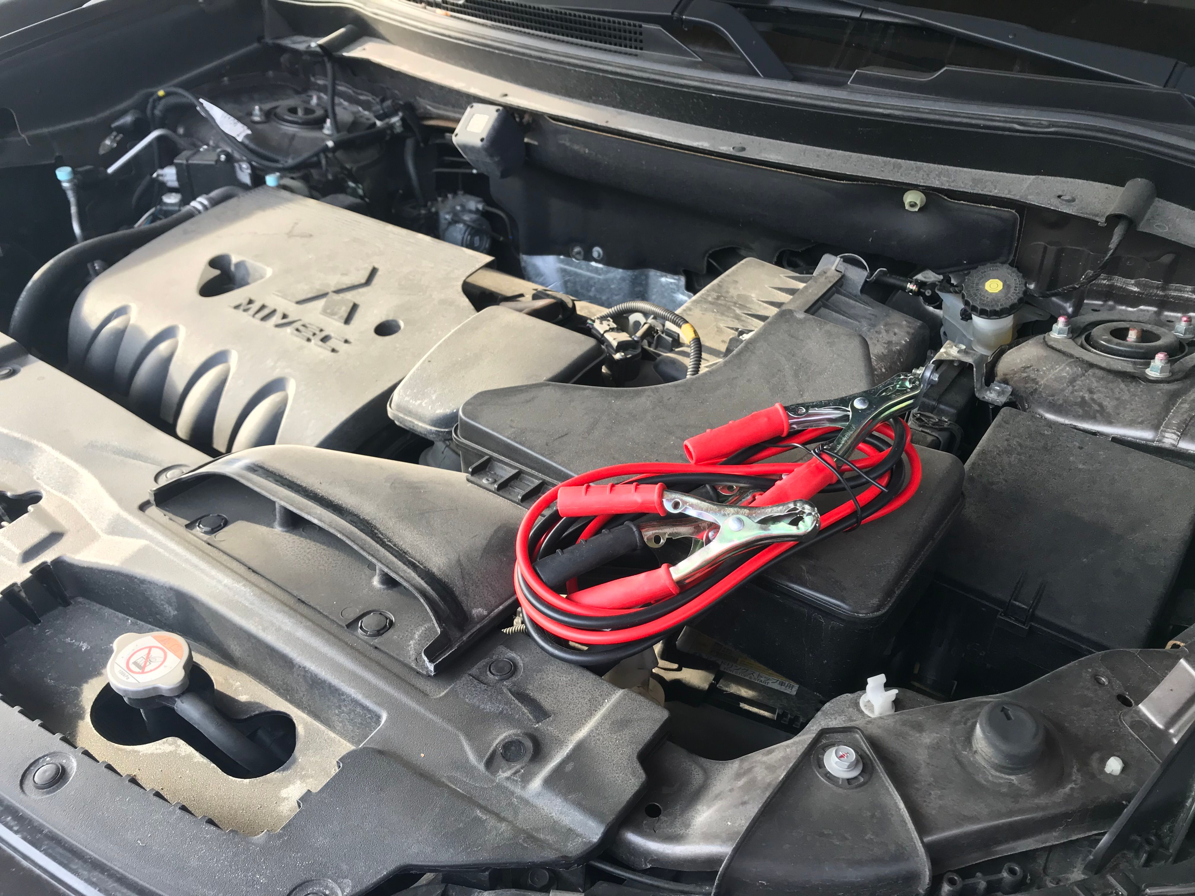 car battery jump start cables mechanic