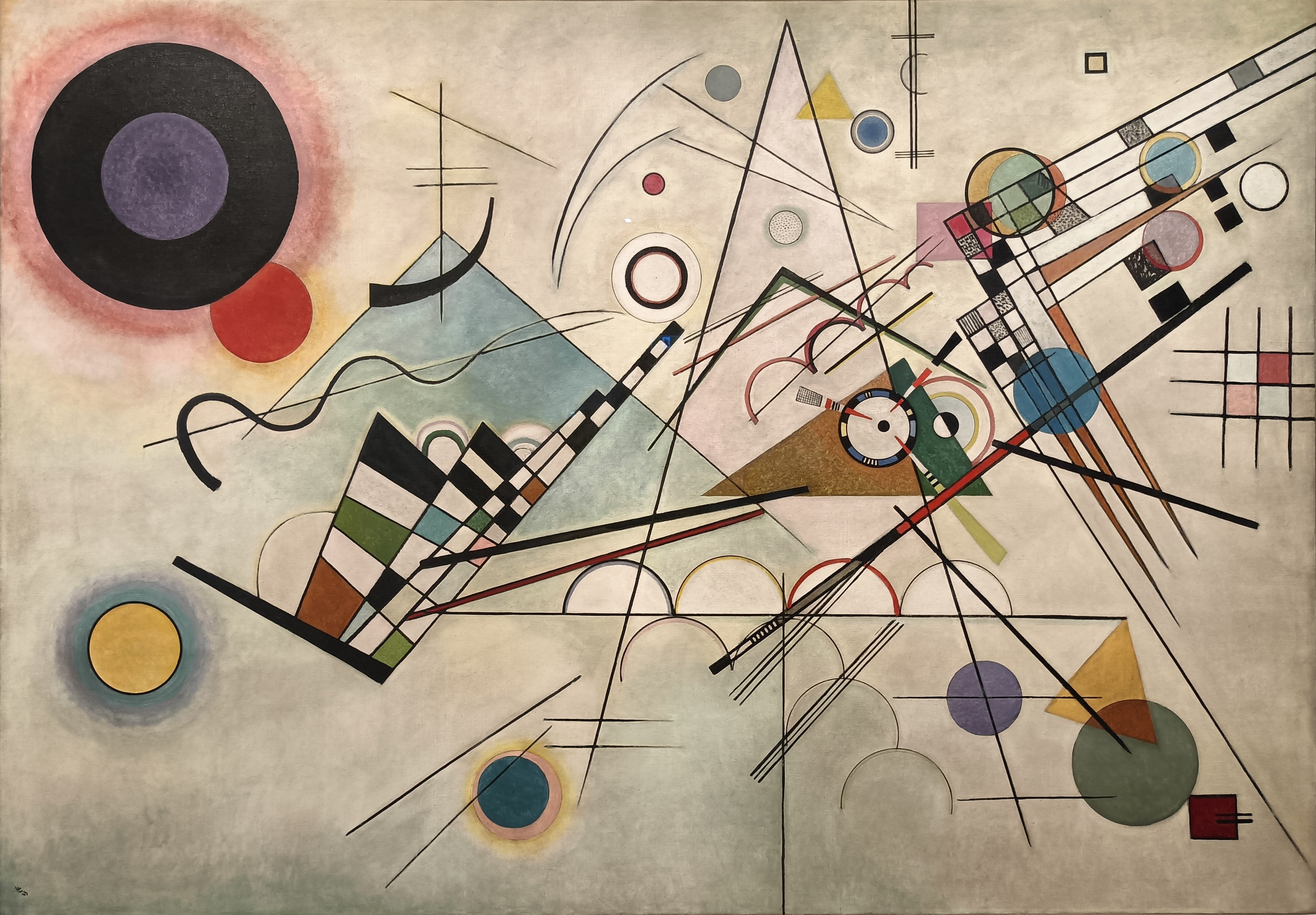 A3 Art Print titled Blue Mountain by Wassily Kandinsky for room decor
