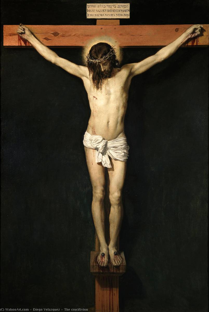 A3 Art Print titled Christ Crucified by Diego Velazquez for room decor