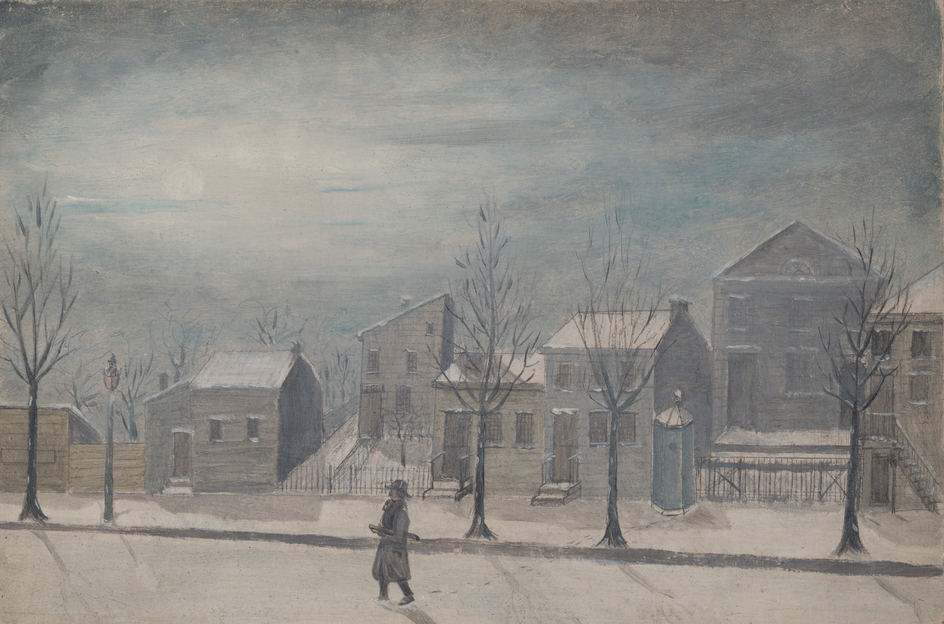 A3 Art Print titled City Watchman by William P. Chappel for room decor