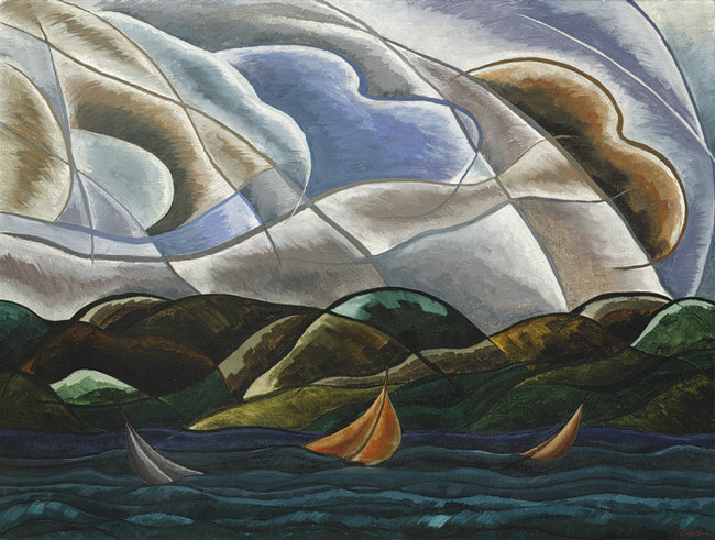 A3 Art Print titled Clouds and Water by Arthur Dove for room decor